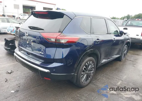 2024 Nissan Rogue Platinum Fwd из США, поврежденный, VIN JN8BT3DCXRW381389